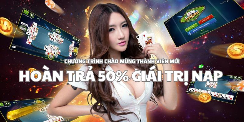 Chương trình tiền thưởng chào mừng 50% giá trị