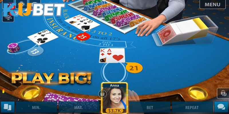 Thực hiện đúng chiến lược blackjack để đề ra