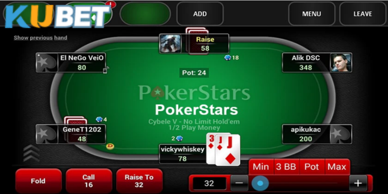 Đảm bảo nguồn tài chính đầy đủ cho các ván poker