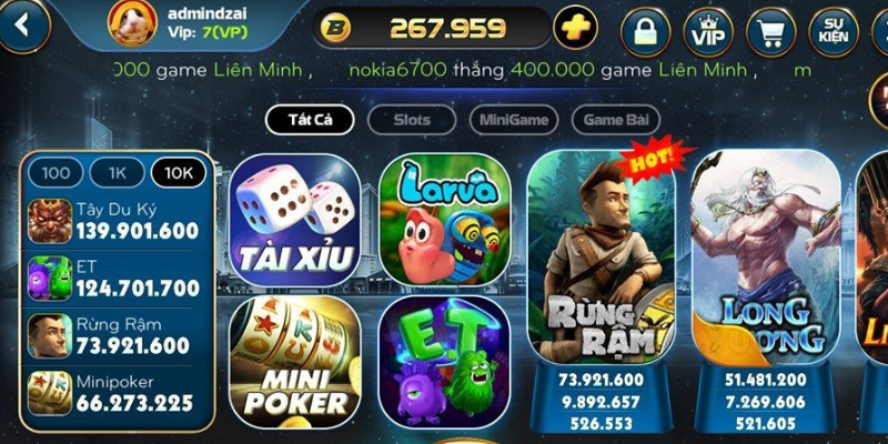 Game slot đổi thưởng